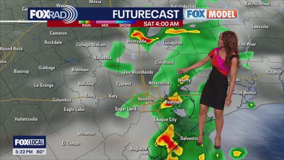 Houston weather: Severe storm watch Friday; rain chances continue overnight