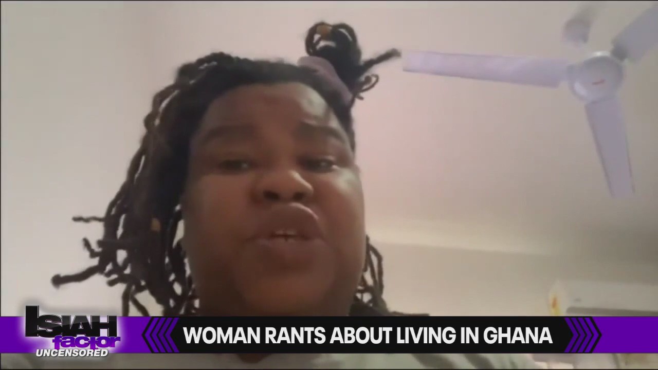 VIDEO: Woman rants about issues living in Ghana