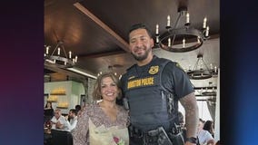 Houston Police Department officer saves choking woman