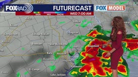 Houston weather: More rain possible on Wednesday