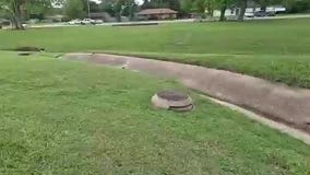 Child swept away by rising water in Brenham