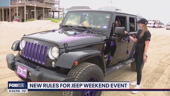 Galveston County sheriff on rules for Jeep weekend