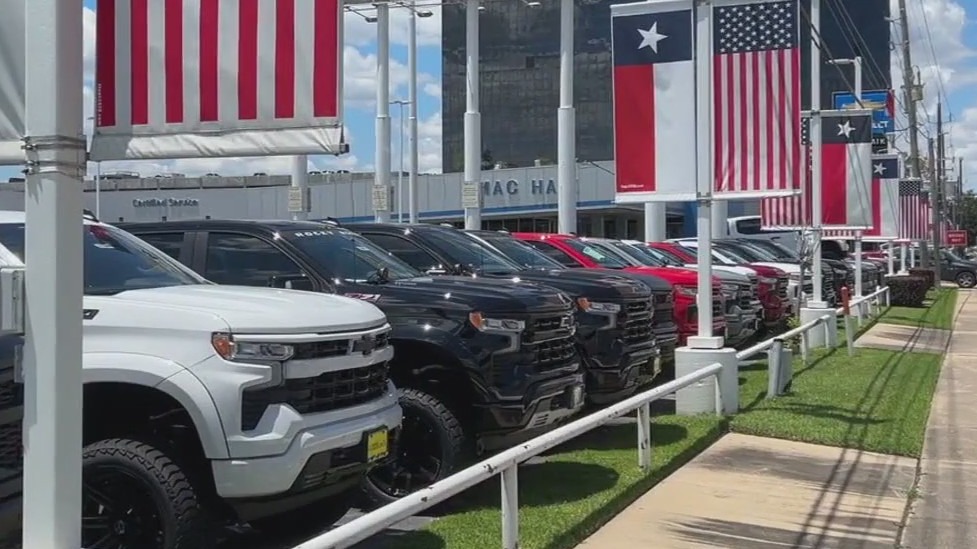 Concerns over tariffs driving auto sales