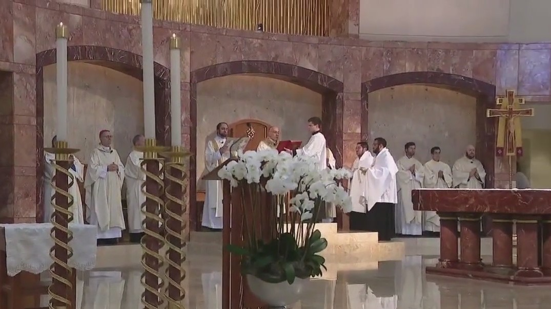 Mass held in Houston for Pope Leo XIV