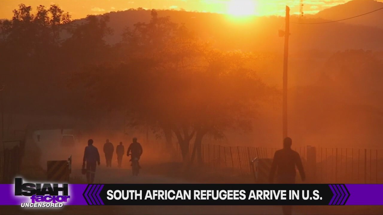 South African refugees arrive in U.S.