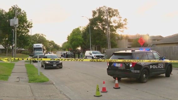 Man shot by officers after he charged at them with a knife