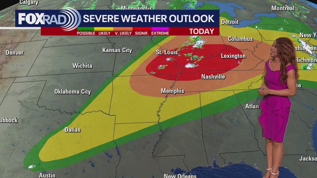 Houston weather: Slight chance of rain possible north of Houston area Friday