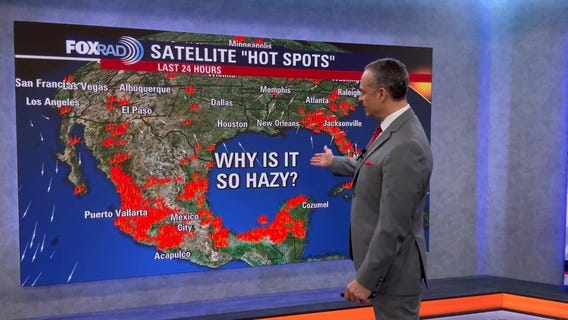 Why is the Houston sky so hazy and smoky?