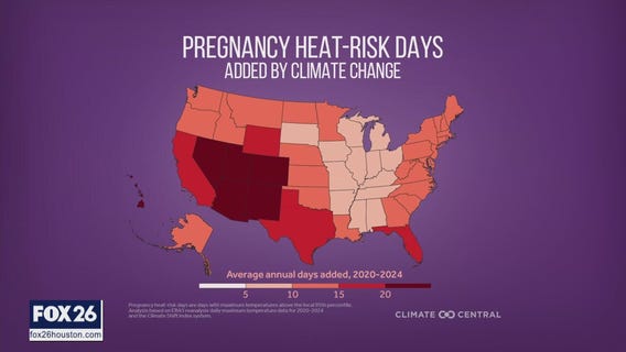 Heat risks during pregnancy | Forecasting with Friends