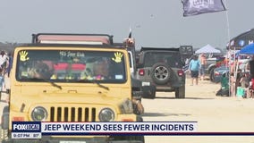 Over 160 arrested in Galveston during jeep weekend