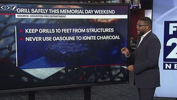 Grill safety tips for Memorial Day weekend