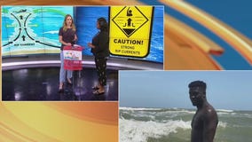 Mother promotes rip current awareness after son's death