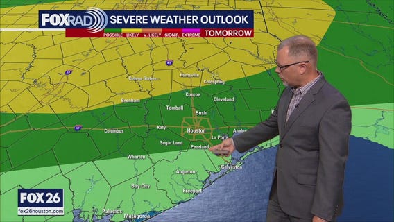 Houston weather: Unsettled rain pattern starting Memorial Day