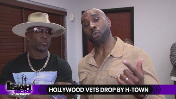 Taye Diggs and Morris Chestnut touch down in H-town