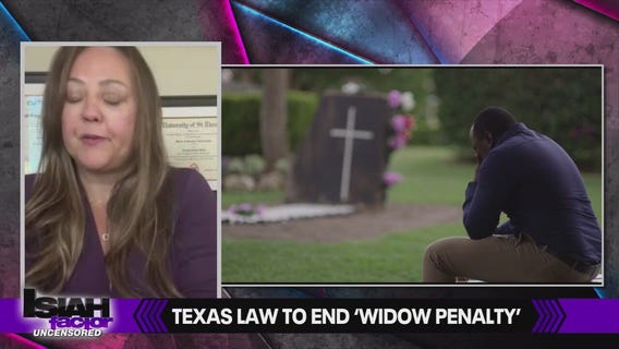 Texas law to end the 'widow penalty'