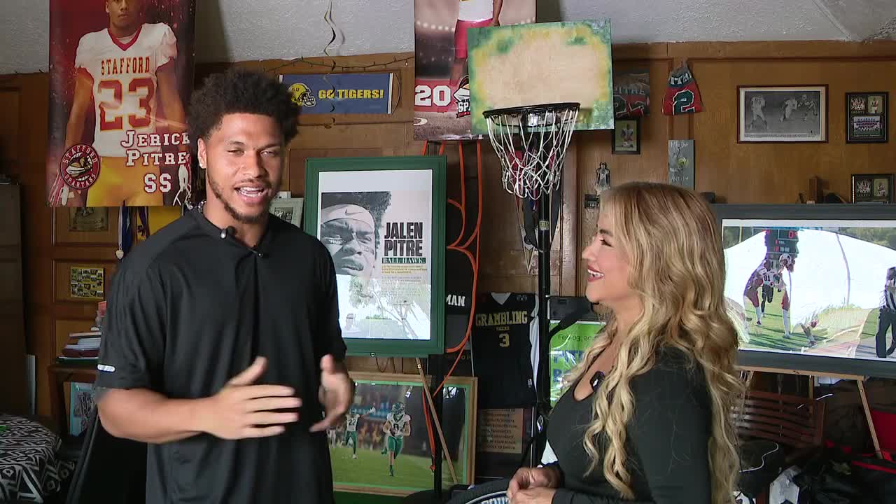 Exclusive: Houston Texans' Jalen Pitre Returns Home to Inspire Youth
