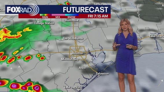Houston weather: Isolated rain chances for Friday
