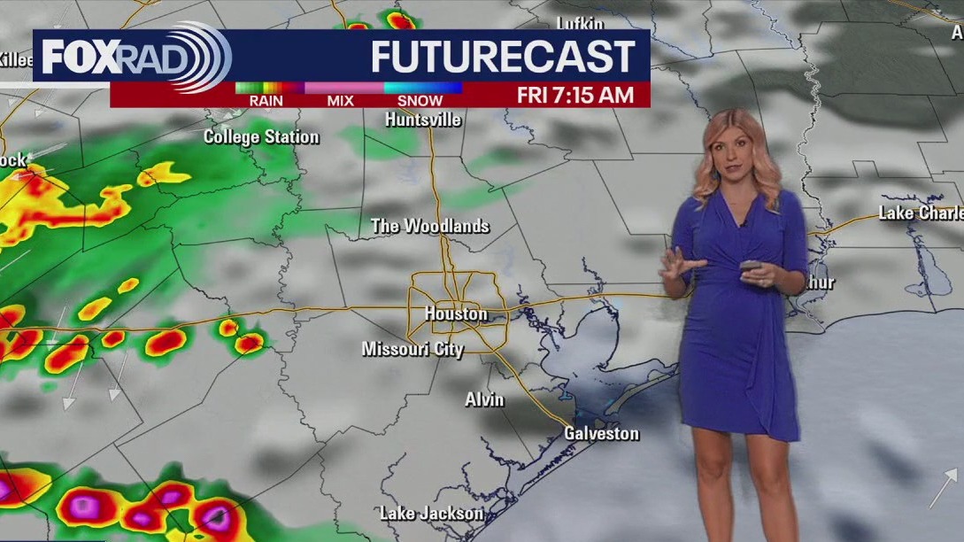 Houston weather: Isolated rain chances for Friday