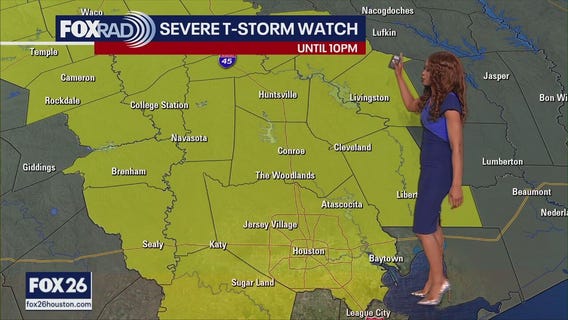 Houston weather update: Thunderstorm Watch