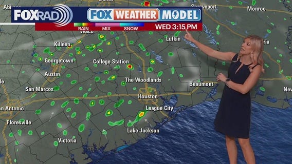 Houston weather: Chances for Wednesday rain