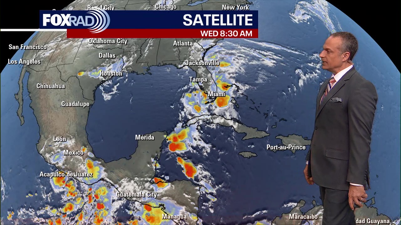 Tropical Weather Update: Quiet, but heavy rain hits southeast U.S. coast