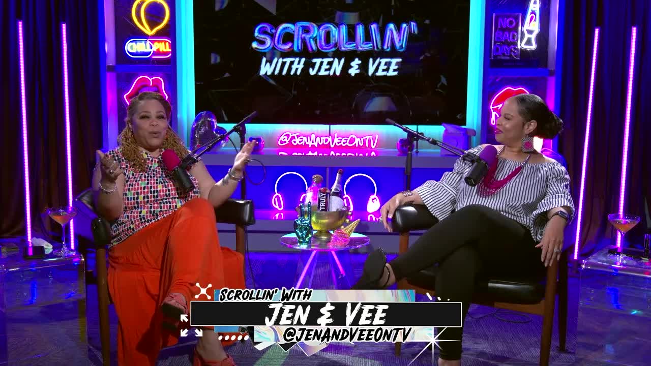 She wants the syrup where? | Scrollin' With Jen & Vee