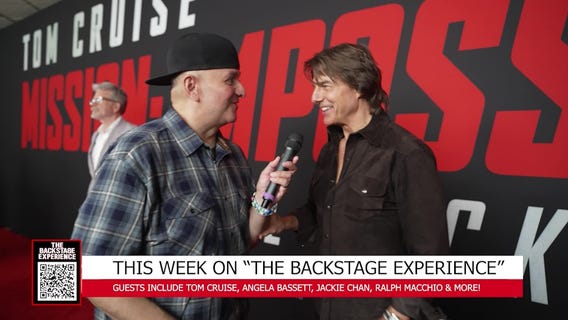 The Backstage Experience w/ Tom Cruise, Jackie Chan & Ralph Macchio