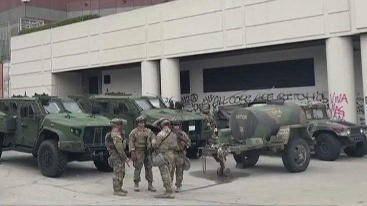 National Guard called to Los Angeles amid anti-ICE protests