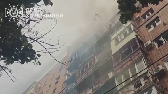 Russian attacks kill 1, injures 8 in Ukraine