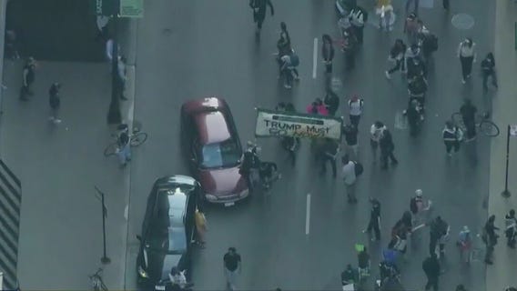 Military troops respond to anti-ICE protests