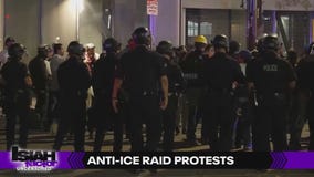 Anti-ice raid protests continue across America