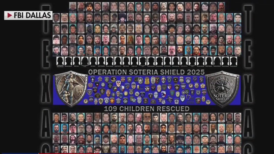 100+ children rescued, 200+ charged after Texas FBI operation