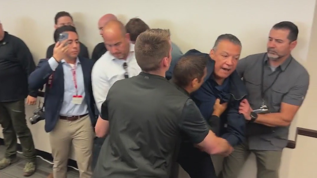California Sen. Alex Padilla removed from DHS conference amid anti-ICE protests