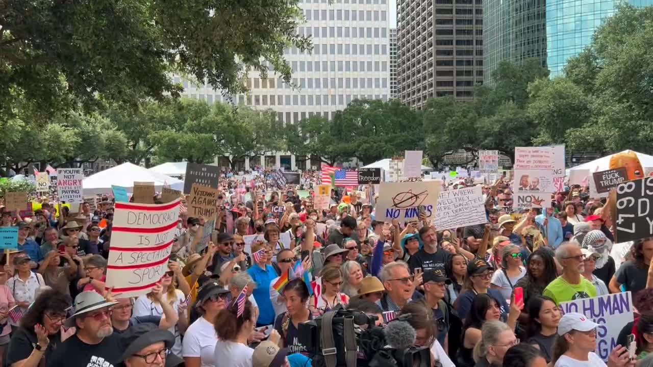 Houston 'No Kings' protest: Congressman Al Green speaks