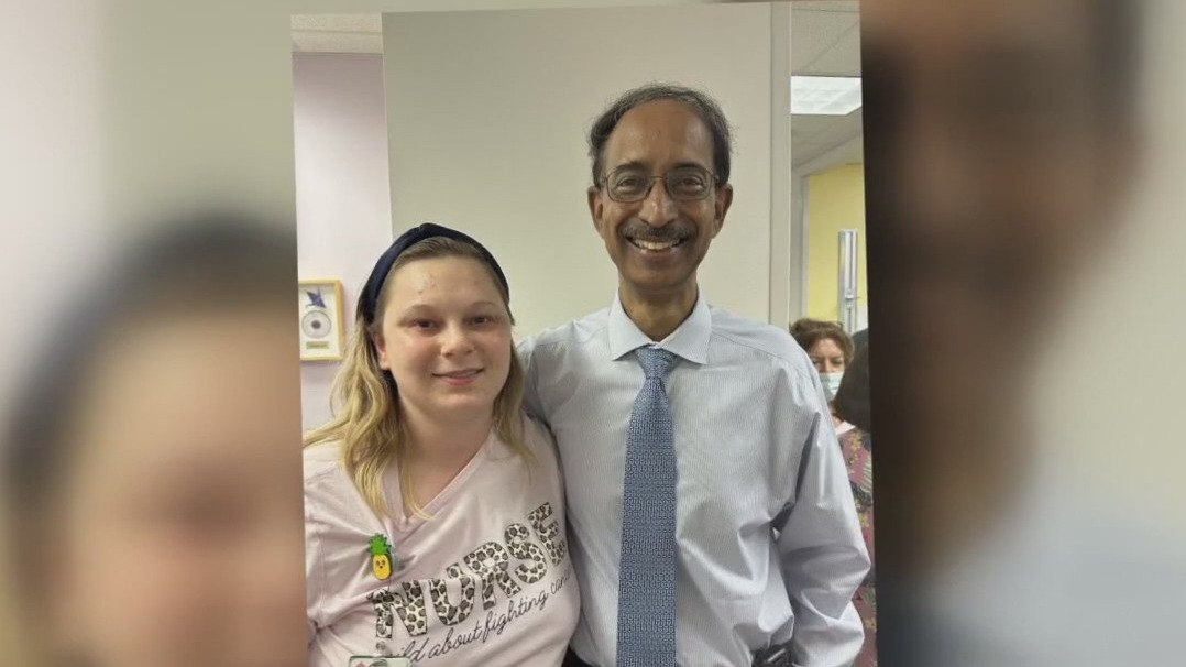 Cancer survivor returns to hospital as a nurse