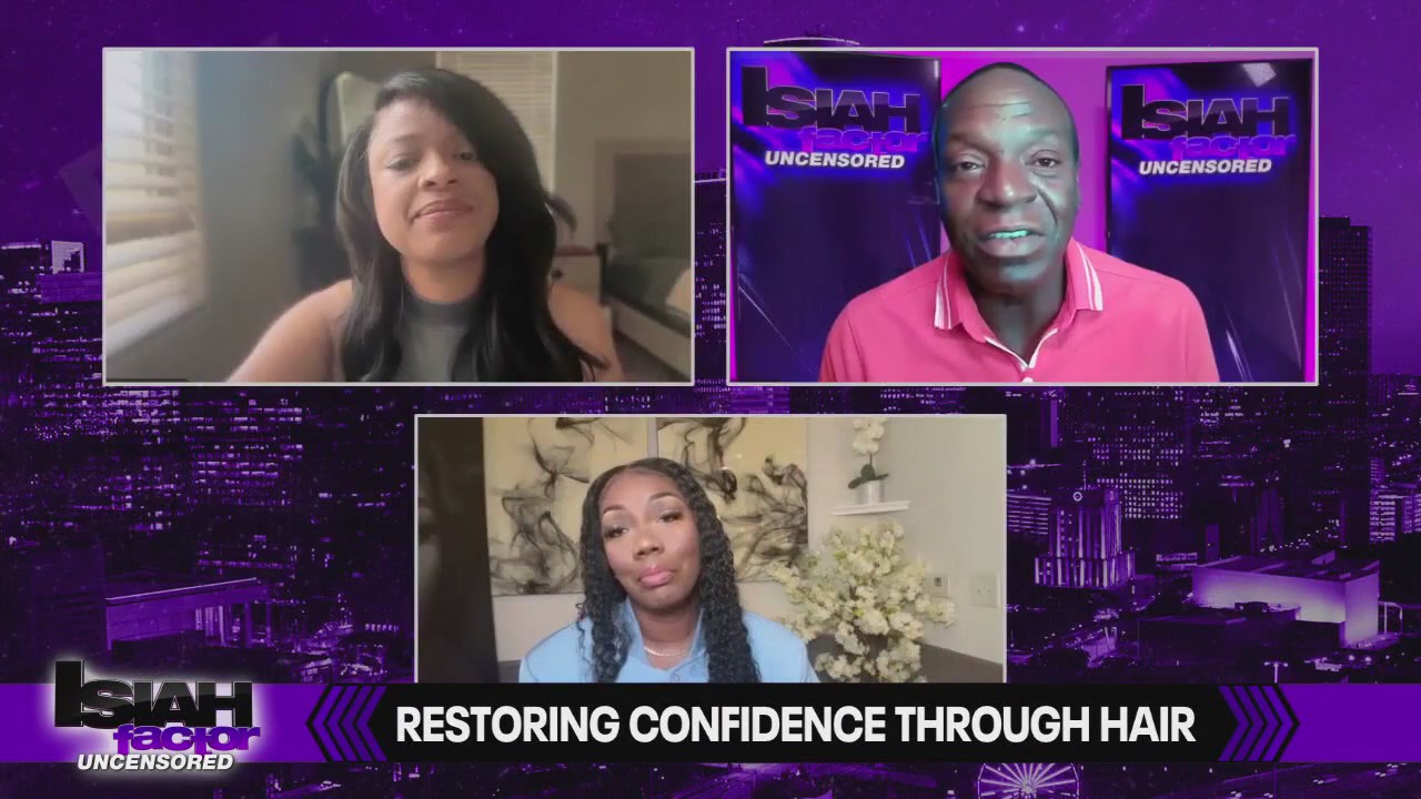 Hair expert helps burn survivor restore her confidence with a new look