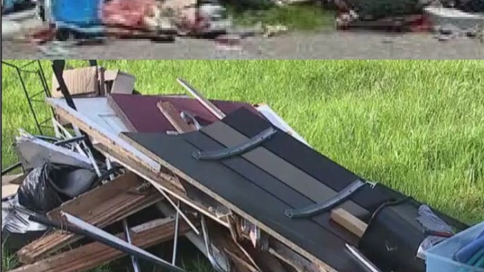 Man caught dumping trash illegally after being hired to haul it away