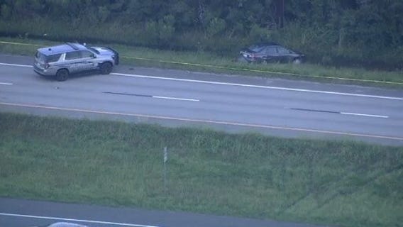 RAW: Aerials of Brazoria County deputy-involved shooting
