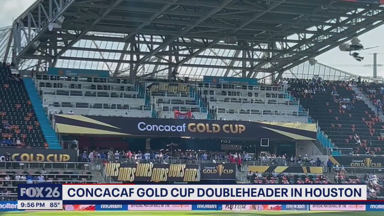 CONCACAF Gold Cup matches kick off in Houston