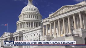 Congress split on legality of Trump's attack on Iran