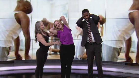 Yoga stretch to help boost your day