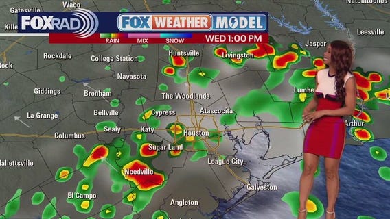 Houston weather: Scattered storms possible on Wednesday