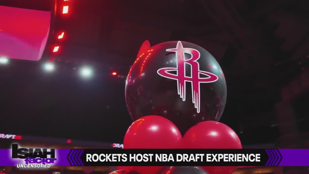 Houston rockets host NBA draft experience