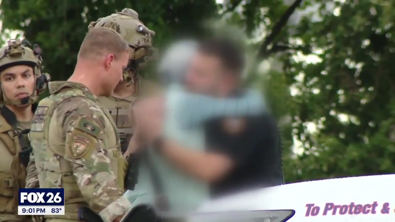 I-45 standoff ends peacefully in Houston | FOX 26 Houston