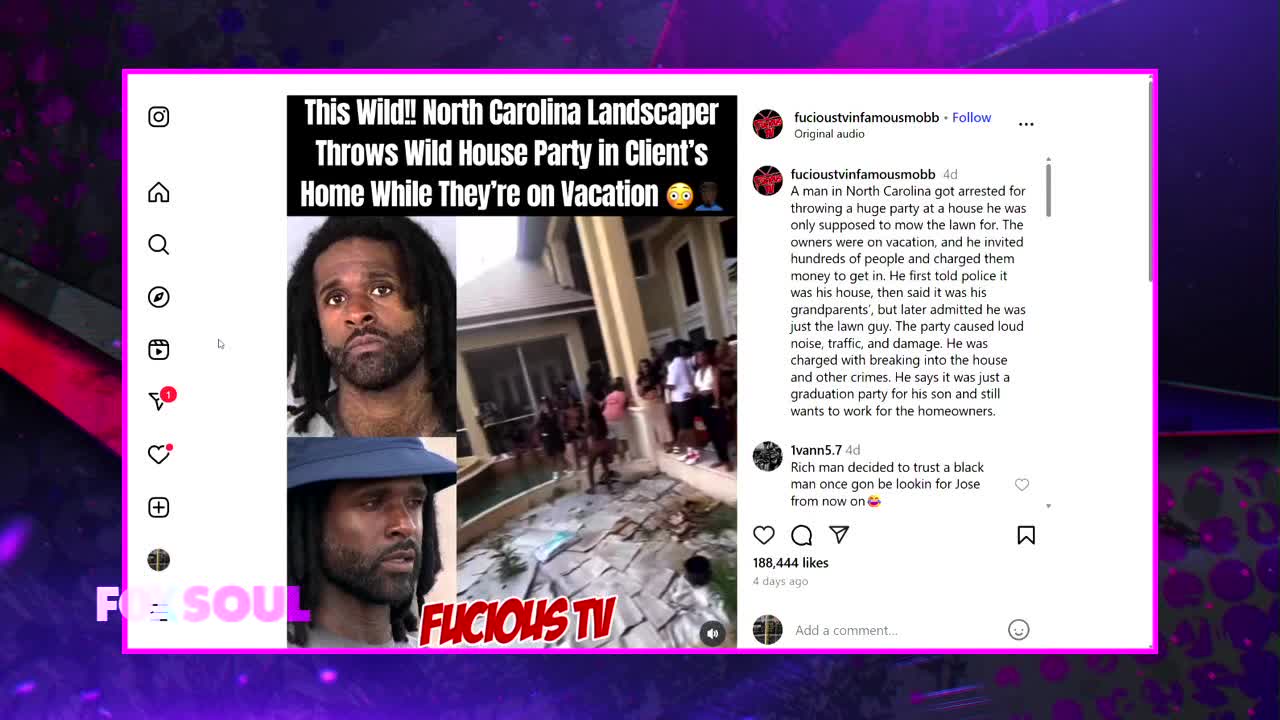 Lawnscaper Throws Huge Azz Party, Karmelo Anthony Indigent Packet