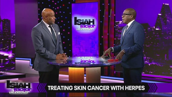 Scientist study treating skin cancer with herpes virus