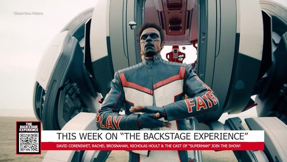 The Backstage Experience with SUPERMAN stars David Corenswet, James Gunn & more!