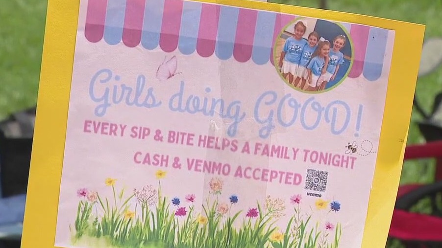 Kingwood girls raise $10K for Central Texas flood victims