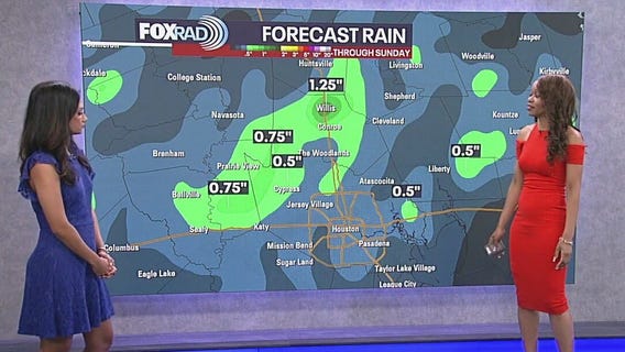 Houston weather: Weekend rain chances