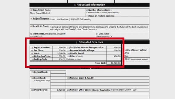 Report shows $8K request from Harris Co. Flood District Chief | What's Your Point?
